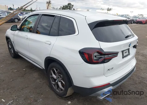 2024 BMW X3 Sdrive30I z USA, uszkodzony, nr VIN 5UX43DP02R9V93468